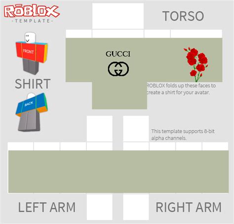 gucci yellow shirt roblox|Gucci shirt Roblox template.